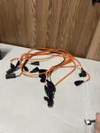 Lot Of 7 Cisco Orange Iec C13 To C14 Power Cables Network Ups Pdu. Fixed Price $50.00.