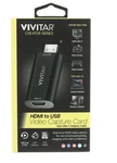 Vivitar Vivrw7310 Creator Series Hdmi To Usb Capture Card With Real-time. Fixed Price $11.75.