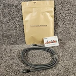 Leirui Usb C - -c 8ft Braided, Grey Cord. 240w ,20 Gbps. Fixed Price $9.59.
