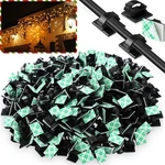 Eboot 100 Pieces Adhesive Cable Wire Clips Strong Cord 1.9 X 1.4 Cm. Fixed Price $10.99.