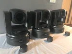 Lot Of 3 Custom Sony Brc-h700 Hd Camera Ptz W/brch700 W/power Supply. Fixed Price $1499.00.