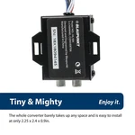 Blaupunkt Hl18 X 2 Channel High To Low Built-in 12v Remote Level Converter. Fixed Price $29.99.
