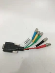 Extron Sym Bncf 15-pin Hd Male To Bnc Female Mini High Resolution Cables. Fixed Price $12.99.
