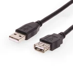Usbgear 4ft Black Usb 2.0 A-male To A-female Extension Cable 480mbps. Fixed Price $10.90.