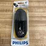 Philips New Swv2152w/17 Rg6 Coaxial Cable 6 Feet - Black. Fixed Price $5.99.