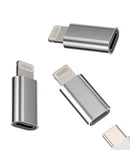 Hoyulli Usb C Female To Lightning Male Adapter 3-pack Apple Mfi Certified. Fixed Price $12.86.