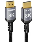 Sniokco 8k Hdmi 2.1 Cable 33ft, 48gbps High Speed 0.01ms 4k 240hz. Fixed Price $29.99.