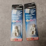 2 Pack Monster Just Hook It Up 3.5mm Stereo Jack Keystone Insert White 140259-00. Fixed Price $18.95.