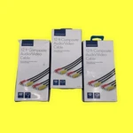 Lot Of 3 Insignia Composite Audio/video Rca Cable 12-foot Ns-hz513 #nl4348. Fixed Price $11.99.
