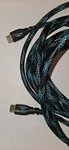 Twisted Veins 25 Ft High Speed Hdmi Cable With Ethernet 1080p 4k 3d Ready. Fixed Price $9.99.