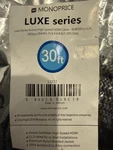 Monoprice Luxe Series Active High Speed Hdmi Cable 4k 60hz Open Box. Fixed Price $25.00.