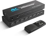 Newcare Hdmi Switch 7 In 1 Out 4k 60hz, Switcher With Ir Remote, Selec. Fixed Price $62.79.
