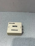 Mini Hdmi To Composite Av Adapter In Box Hdm12av White. Fixed Price $10.50.