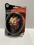 Ge Audio / Video Cable 6 Feet (1.8m) Black 23216 (x). Fixed Price $8.96.