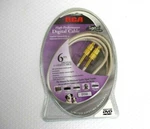 Rca 6 Ft Digital Dt6s -video Cable High Performance 24k Studio Grade Connectors. Fixed Price $11.97.