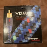 Audioquest Vdm-1 Digital Audio Or Composite Video Cable 1m. Fixed Price $49.50.