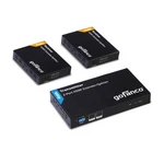 Gofanco 1080p 1x2 Hdmi Extender Splitter Over Cat5e/6/7 Ethernet Cable - 1080p--. Fixed Price $174.33.