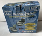 Lorex Deluxe Audio Video Sender System 2.4 Ghz Vs6966 W/ Remote Control Extender. Fixed Price $48.21.