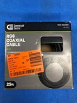 Commercial Electric Fs-r6c-0002 Rg6 Coaxial Cable 25 Ft Black New Open Box. Fixed Price $14.99.