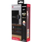 Monster Mlb7-1026-red 6ft Led Light Uhd Hdmi Cable - Red. Fixed Price $17.46.