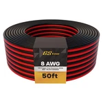 Gs Power 100ft Cca 8 Gauge Wire Automotive, 50 Ft Ft-bonded, Red, Black. Fixed Price $62.99.