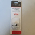 Monster Just Hook It Up Digital Optical Toslink Keystone Insert. Fixed Price $4.99.
