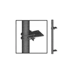 Commscope / Amphenol - Pm-sl4 Univ. Taper Pipe Mount Slider Brkt For 4-12. Fixed Price $273.78.