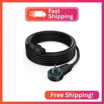 Maximm Monitor Computer Power Cord 12 Ft Flat Plug 360 Rotating Pc Cable 3 Pron. Fixed Price $23.80.