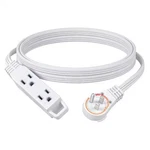 Dewenwils 10ft. Spt-3,16 Awg /3conductors Flat Power Cable, Indoor/outdoor. Fixed Price $19.00.