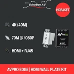 Avpro Edge Hdmi Hdbaset Wall Plate Basic Extender Kit- White (ac-cxwp-hdmo-bkt). Fixed Price $450.00.