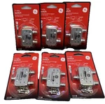 Lot Of 6 - Ge Two Way Switch Audio/video Antenna Spliter B8. Fixed Price $18.36.