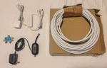 Rca Tvpramp1e & Antop Bbpi Power Injector Lot - 35ft Coax, Holland Splitter. Fixed Price $32.00.