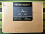 Wejupit 1080p 1x2 Hdmi Splitter Over Cat6 Extender With Ir, Up To 40m Newopenbox. Fixed Price $50.00.