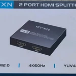 4k Hdmi Splitter 1 Input 2 Output Hdr10 Dolby Vision, Audio Pass-through, Ryxn. Fixed Price $13.99.