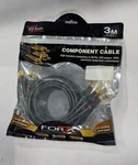 Forza 3m(9.84ft) Component Cable For Hdtvs, Dvd Players, Or Dvrs - New. Fixed Price $5.00.