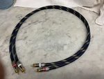 Tributaries Silver Series Analog Audio Rca Cables With Gold Plated Ends. Fixed Price $100.00.