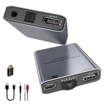 Warrky 4k Hdmi Audio Extractor, Convert To Optical S/pdif And 3.5mm Aux Rca. Fixed Price $23.32.