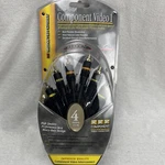 Monster Hdtv Component Video 1 Cable Dvd To Tv Receiver 13.1ft 24k Gold Rca. Fixed Price $13.97.