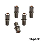 50 Barrel Connectors Directv F81 3ghz Hf Perfect Vision Dtvf81i-05 At&t. Fixed Price $20.25.