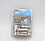 Ideal 92-651 Compression F-connectors (lot Of 10). Fixed Price $24.99.
