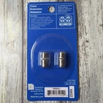 Coaxial Coax Cable Extension Adapter - 2 Pack Satellite Tv Compatible F-pin. Fixed Price $9.99.