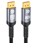 Sniokco 80gbps Displayport Cable 2.1 10ft, 16k Dp 60hz 8k 240hz 4k .... Fixed Price $58.32.