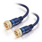 Legrand - C2g Mini Coax F-type Cable, Blue Coaxial 6 Foot .... Fixed Price $15.00.
