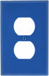 1-gang, 1-duplex, Midway Nylon Wallplate, Size, 1 Pack, Pj8-bu, Blue. Fixed Price $6.55.