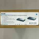Zuum 4x2 Hdmi 2.0 Matrix Switch Switcher 4k 60hz 4:4:4 18gbps Hdr. Fixed Price $28.99.