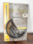 Monster Video 2 High Resolution Interconnect Cable 6.6 Ft. Rca Connection. Fixed Price $20.39.