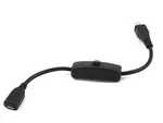 Loverpi Microusb Male To Female Push On Off Power Switch Cable For Raspberry Pi3. Fixed Price $8.09.