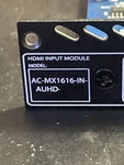 Avpro Ac-mx1616-in-auhd Dual Hdmi Input Card. Fixed Price $299.00.
