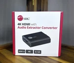 Siig 4k Hdmi Repeater W/ Audio Extractor & Converter To Optical Toslink Or Coax. Fixed Price $37.89.