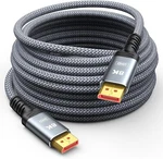 Capshi Fiber Optic Displayport Cable 150 Ft 8k Long Dp 1.4(8k 60hz, 4k 144. Fixed Price $89.95.